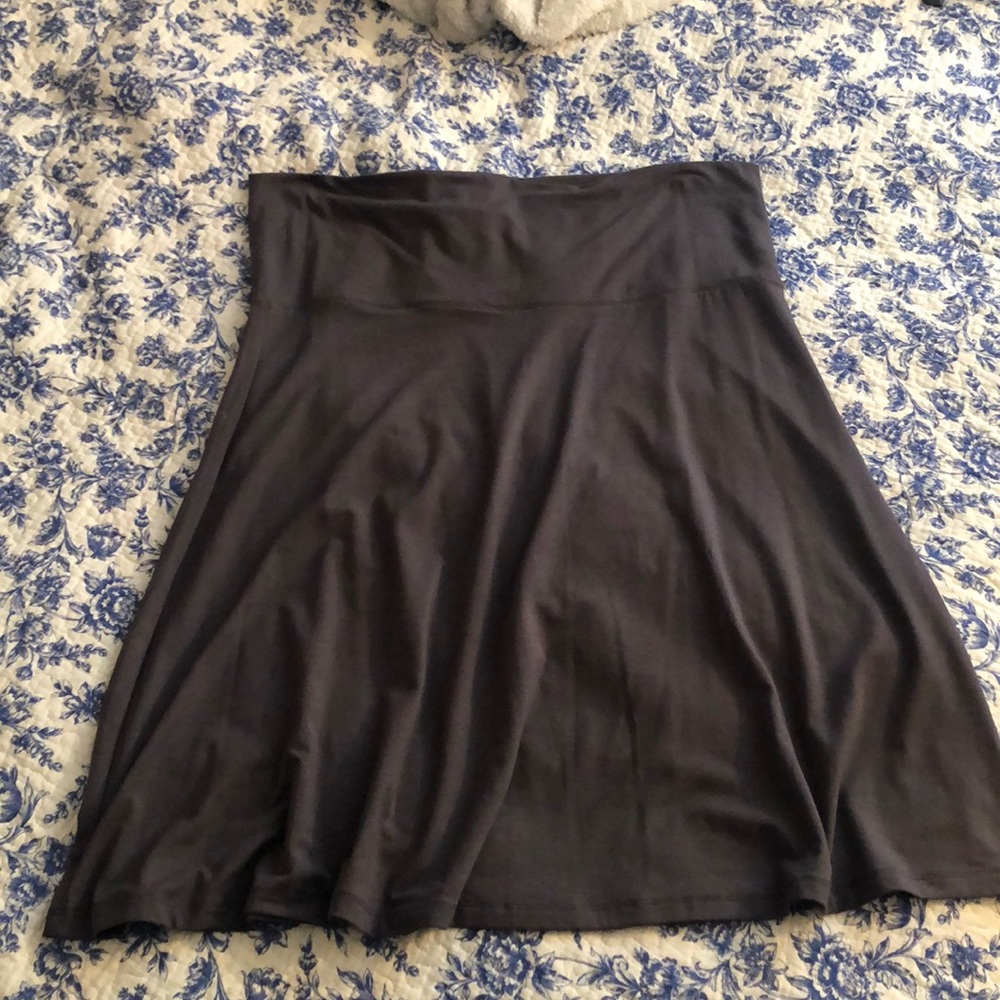 Gray comfy skirt
